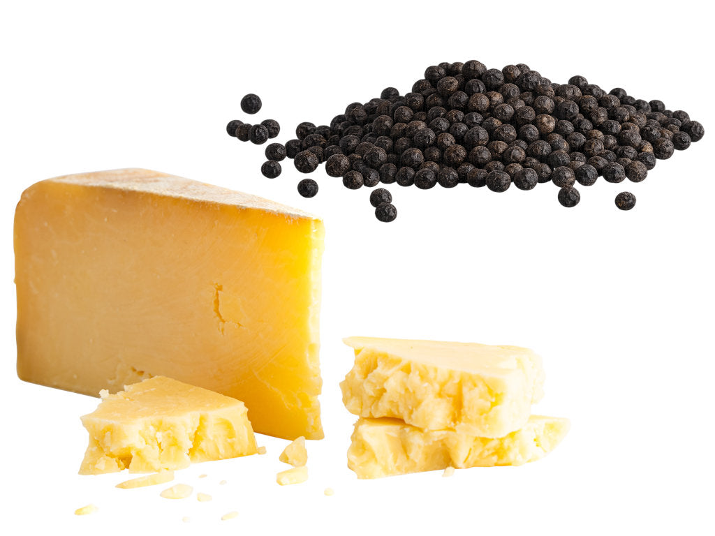 Monarchs Crackers Pure Cheese Crackers Piquant Black Pepper