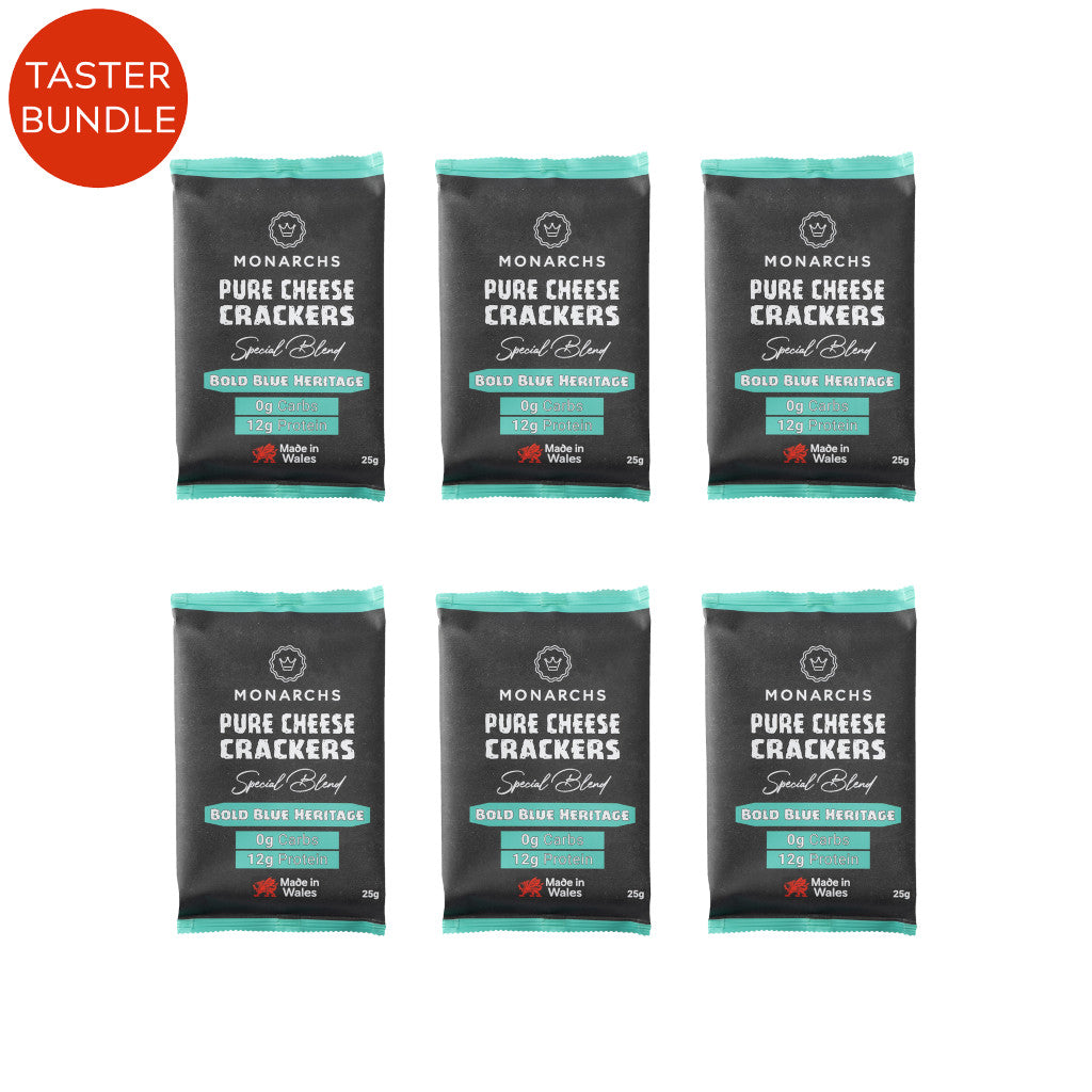 Monarchs Crackers Pure Cheese Crackers Bold Blue Heritage