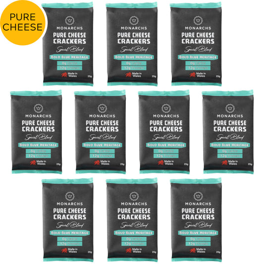 Bold Blue Heritage Cheese Crackers (10 x 25g)