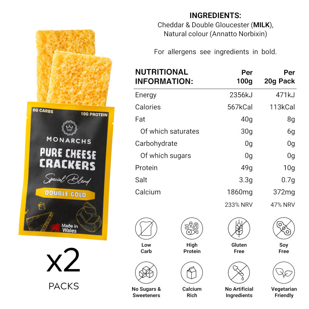 Monarchs Crackers Pure Cheese Crackers Mixed Bundle