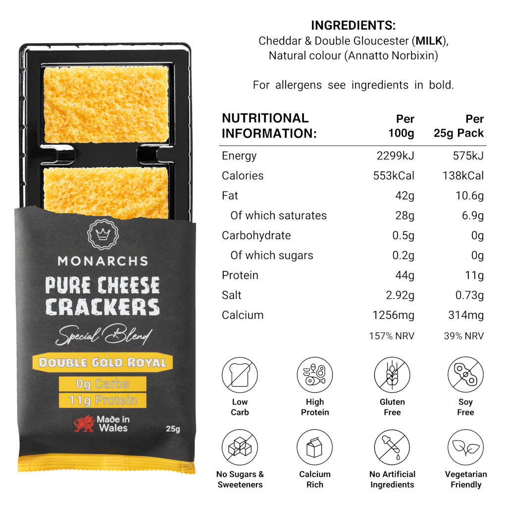 Monarchs Crackers Pure Cheese Crackers