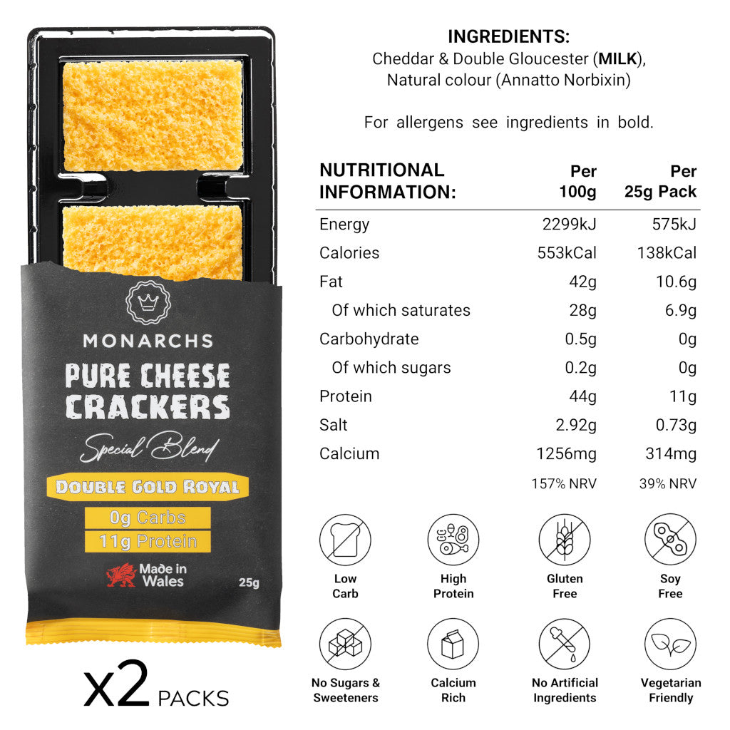 Monarchs Crackers Pure Cheese Crackers