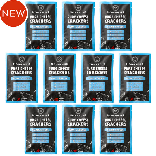 Monarchs Crackers Pure Cheese Crackers Goats Cheese