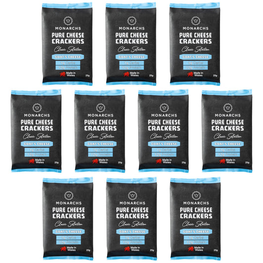 Monarchs Crackers Pure Cheese Crackers Goats Cheese