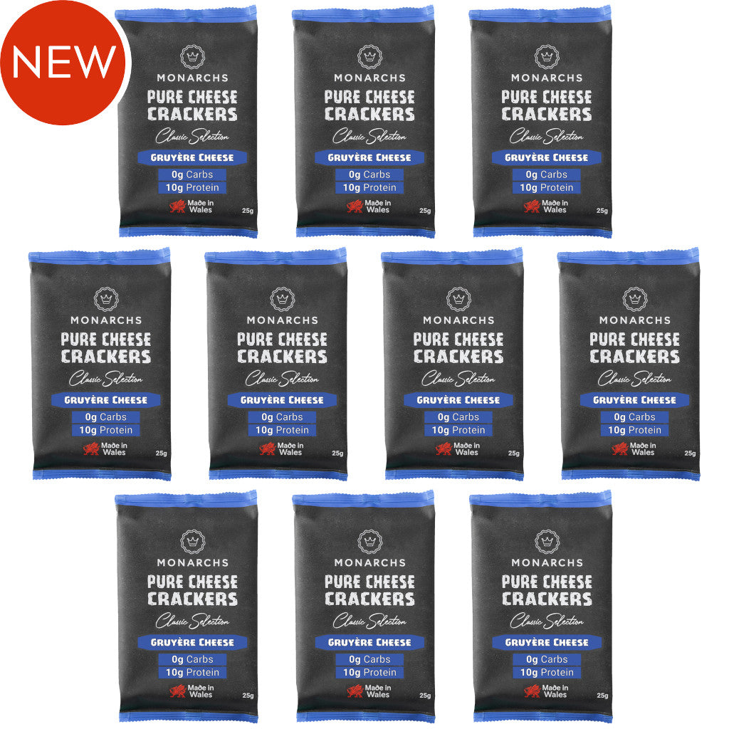 Monarchs Crackers Pure Cheese Crackers Gruyere Bundle