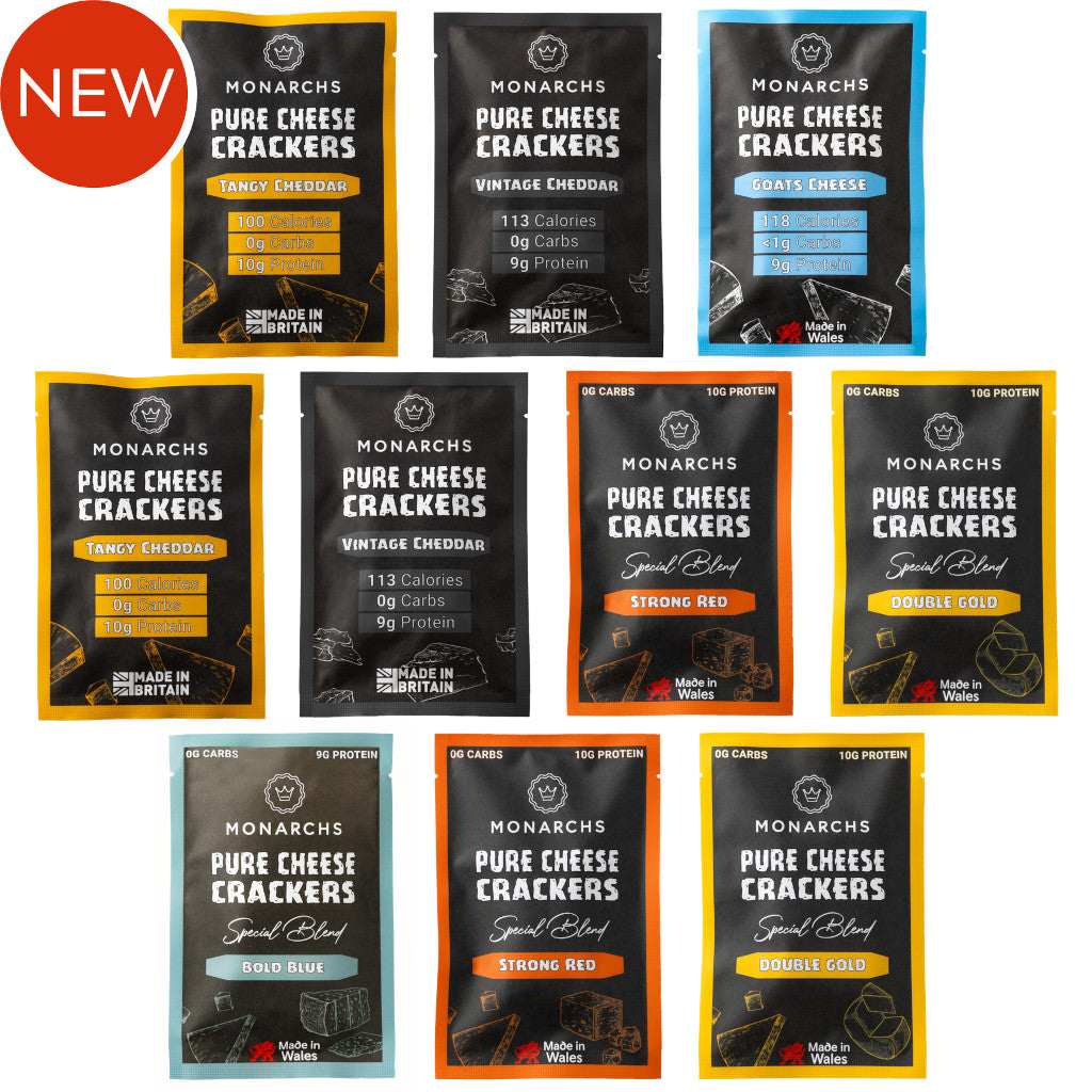Monarchs Crackers Pure Cheese Crackers Mixed Bundle