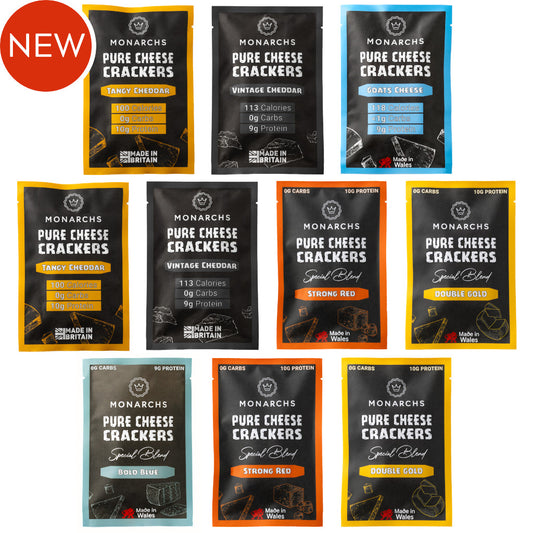 Monarchs Crackers Pure Cheese Crackers Mixed Bundle