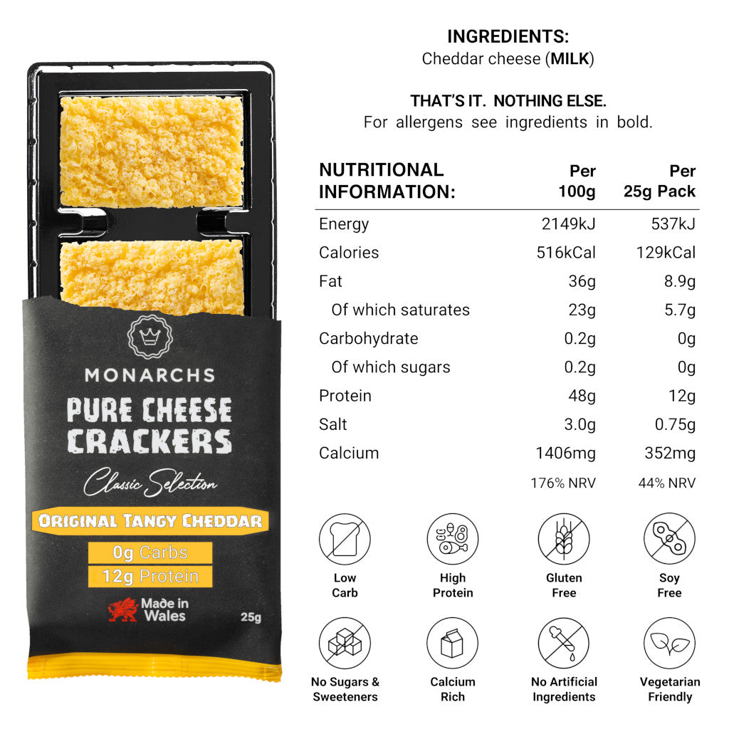 Monarchs Crackers Pure Cheese Crackers