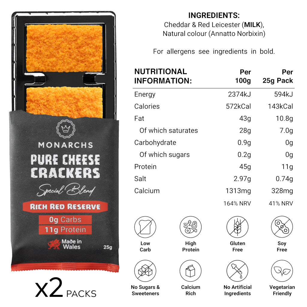 Monarchs Crackers Pure Cheese Crackers