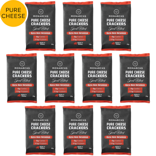 Rich Red Reserve Cheese Crackers (10 x 25g)