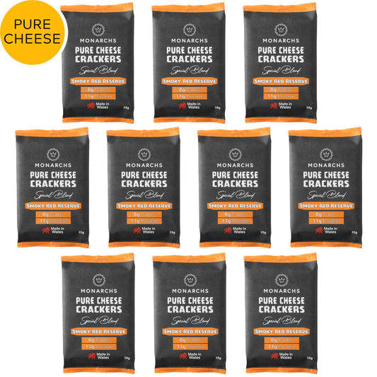 Smoky Red Reserve Cheese Crackers (10 x 25g)