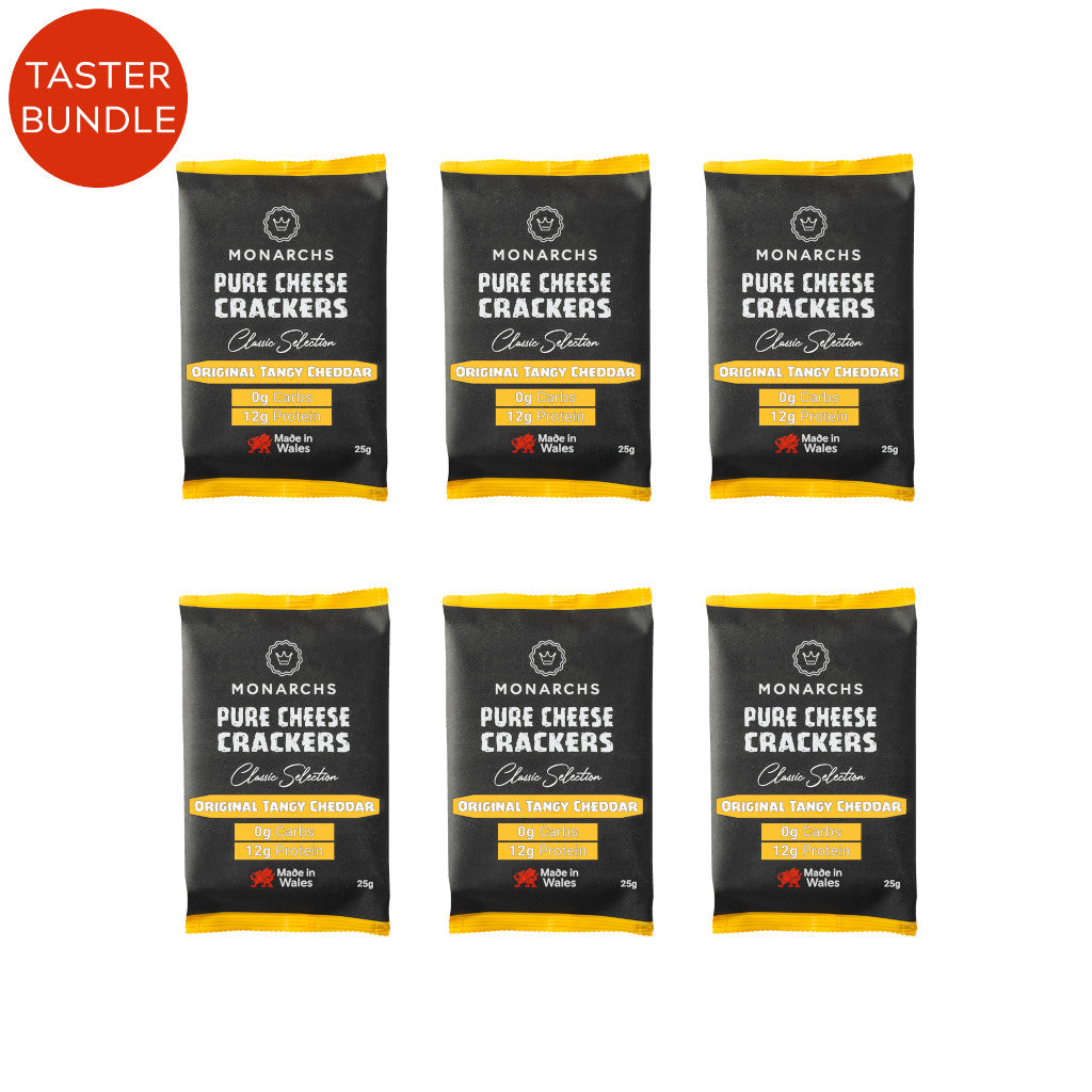 Monarchs Crackers Pure Cheese Crackers Original Tangy Cheddar