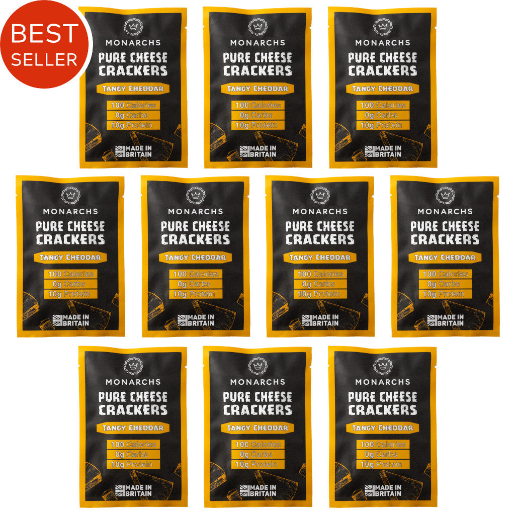 Monarchs Crackers Pure Cheese Crackers Tangy Cheddar