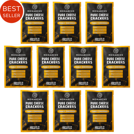 Monarchs Crackers Pure Cheese Crackers Tangy Cheddar