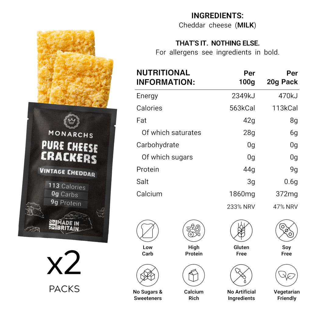 Monarchs Crackers Pure Cheese Crackers Mixed Bundle