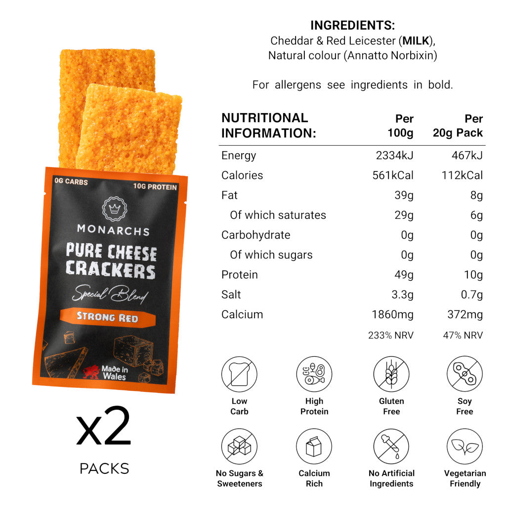 Monarchs Crackers Pure Cheese Crackers Mixed Bundle