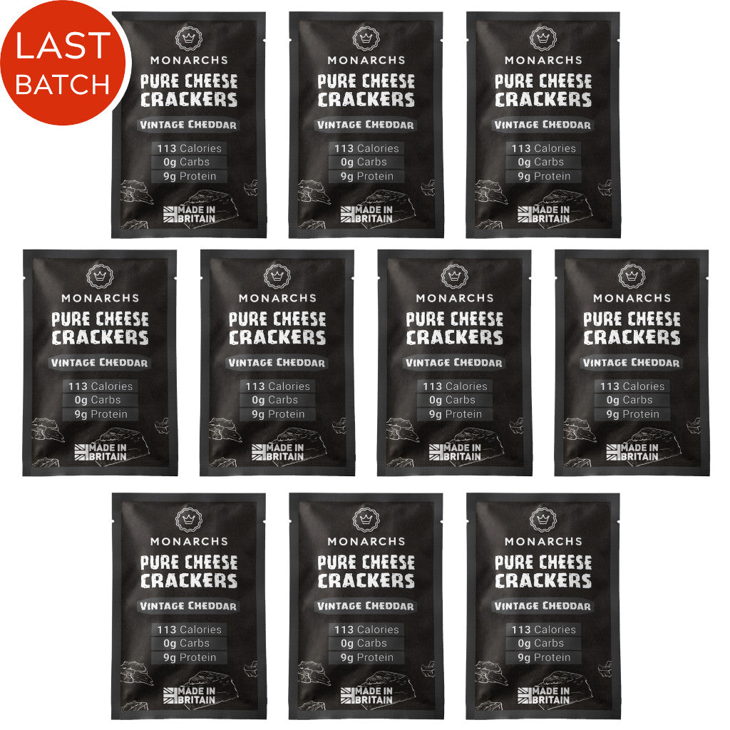 Monarchs Crackers Pure Cheese Crackers Strong Vintage