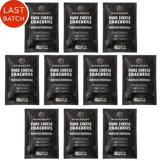 Monarchs Crackers Pure Cheese Crackers Strong Vintage